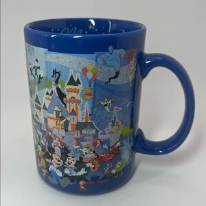Disneyland Resort 60 Years Of Magic Diamond Celebration Disney Pixar Coffee Mug